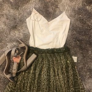 Fashion Plate Green Maxi Skirt